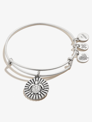 Sea Turtle Charm Bangle