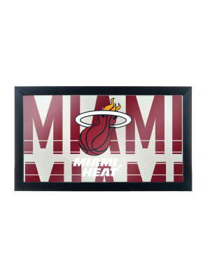 Nba City Framed Logo Mirror