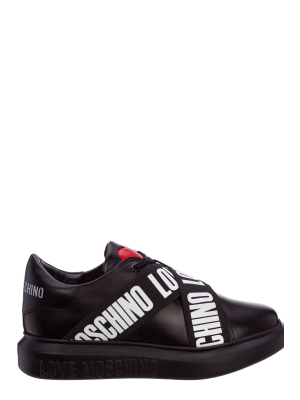 Love Moschino Logo Band Slip-on Sneakers