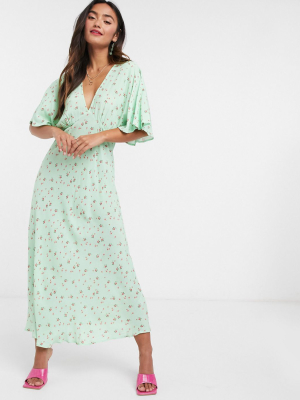 Ghost Tessie Dress In Green