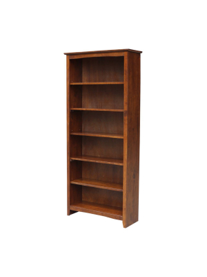 Shaker Bookcase Espresso - International Concepts