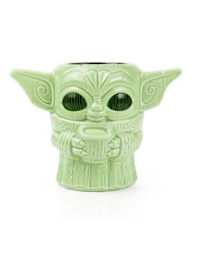 Beeline Creative Geeki Tikis Star Wars: The Mandalorian The Child "baby Yoda" Mug | 16 Ounces