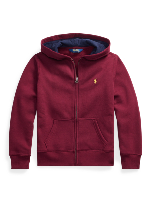 Cotton-blend-fleece Hoodie