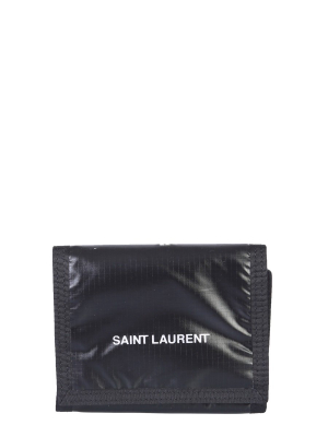 Saint Laurent Nuxx Tri-fold Logo Wallet