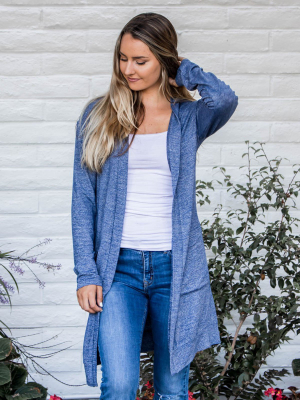 The Mae Cardigan - Blue