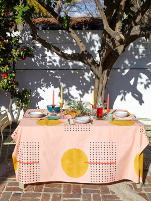 Metronome | Peach Tablecloth