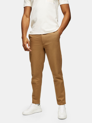 Selected Homme Sand Tapered Twill Pants