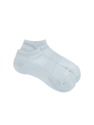 Women's Everyday Sock - Powder Blue/white