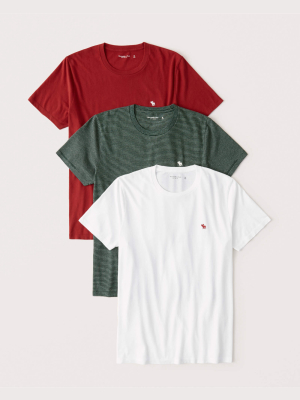 3-pack Icon Crew Tee