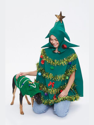 Christmas Tree Dog Sweater