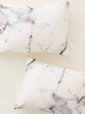 Chelsea Victoria For Deny Marble Pillowcase Set