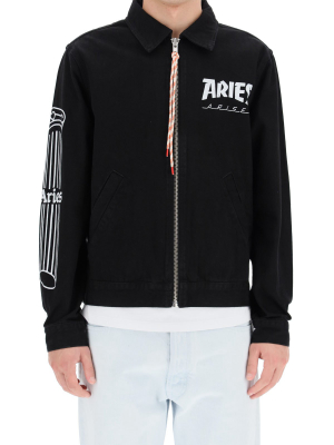 Aries Column Zip Through Jacket