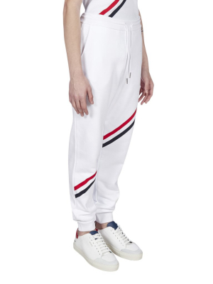 Thom Browne Rwb Stripe Jogger Pants