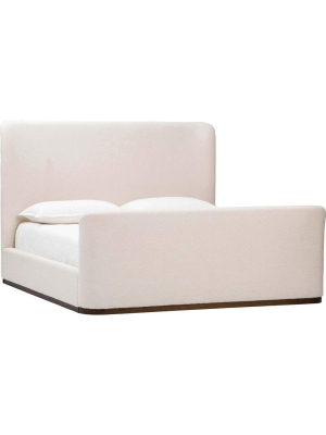Avery Bed, Ivory Cloud