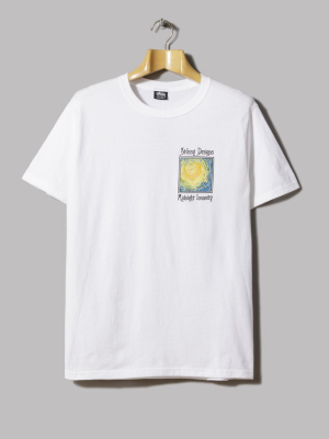 Stüssy Midnight Insanity Tee (white)