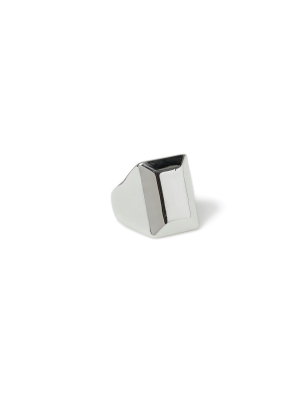 Silver Rectangle Ring*