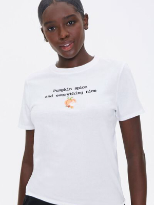 Organic Cotton Pumpkin Spice Tee