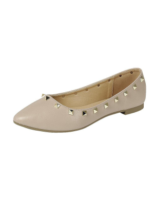 Stella12 Taupe Women's Flat