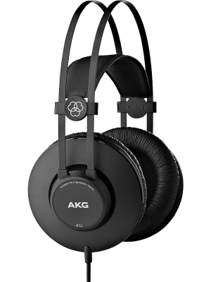 Akg K52 Closed-back Headphones With Professional Drivers