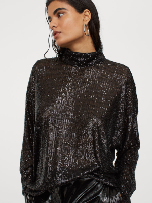 Sequined Blouse