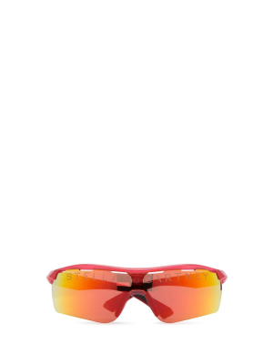 Stella Mccartney Eyewear Mask Shaped Sunglasses