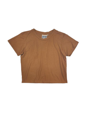 Copper Cropped Ojai Tee