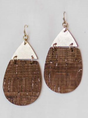 Tessa Wooden Earrings