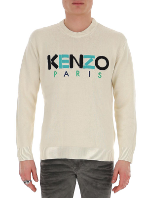 Kenzo Logo Embroiderd Sweater