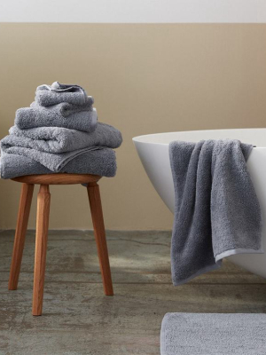 Cloud Loom Towels - Steel Blue