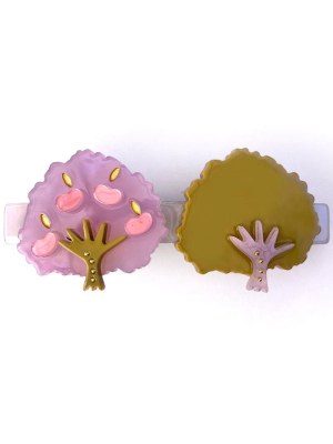 Nicasio Trees Hair Barrette