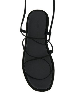 Khaite Alba Lace-up Sandals