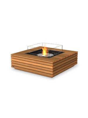 Base 40 Teak Fire Table Set