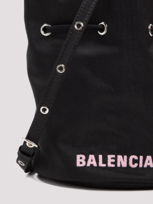 Balenciaga Wheel Xs Bucket Bag