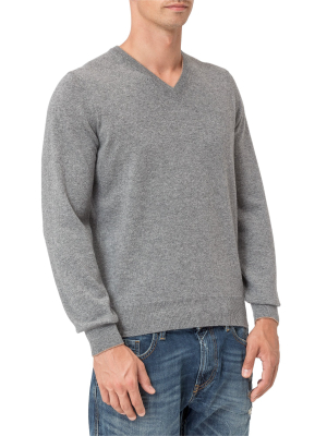 Brunello Cucinelli V-neck Knit Jumper