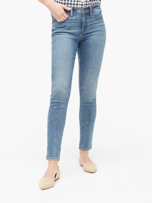 8" Mid-rise Skinny Jean In Authentic Blue Wash