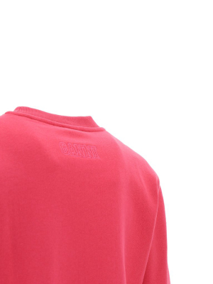 Ganni Software Isoli Puff Sleeve Sweatshirt