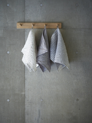 Linen Chambray Towel: Medium