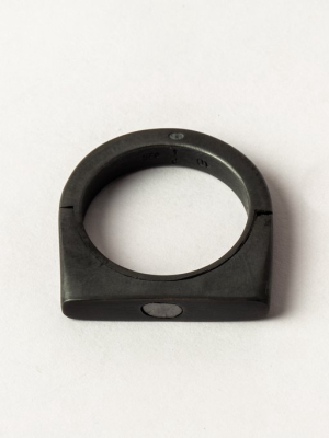 Sistema Ring (0.1 Ct, Diamond Slab, Oval, 4mm, Ka+dia)