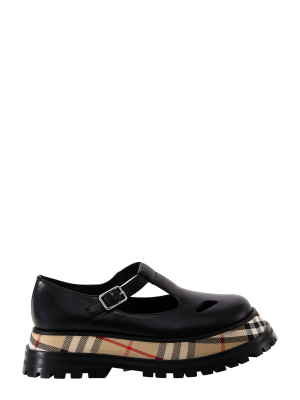 Burberry T-bar Platform Shoes