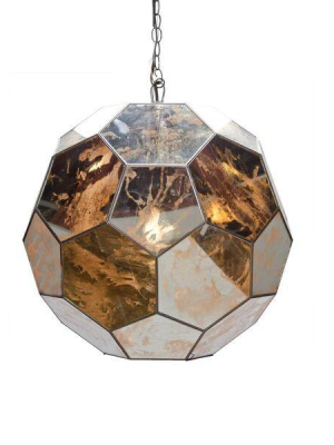 Knox Pendant Antique Mirrored