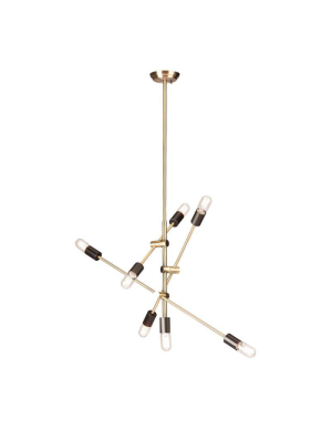 Nuevo Byron Pendant Lighting - Antique Brass