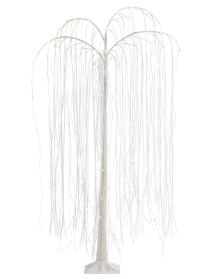 White Willow Freestanding Led Decor Tree