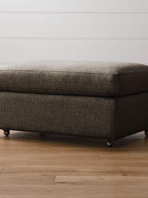 Lounge Ii Petite 37" Ottoman With Casters