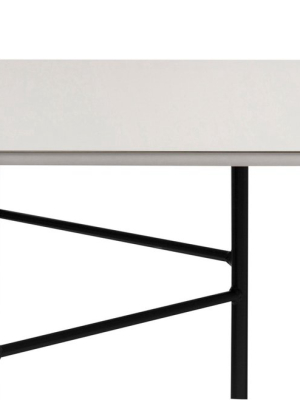 Mingle Table Top In Linoleum Light Grey