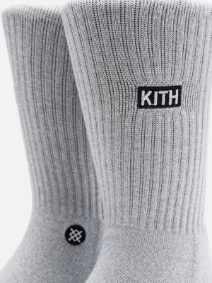 Kith Classics X Stance 2.0 Classic Crew Sock - Grey