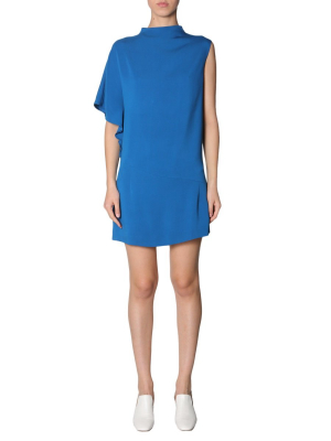 Lanvin Asymmetrical Short Dress