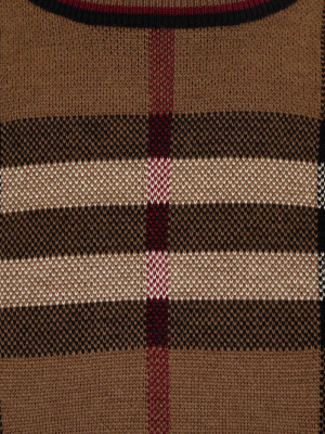 Burberry Check Jacquard Sweater