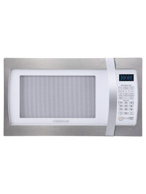 Farberware 1.3 Cu. Ft. 1100 Watt Microwave Oven - Stainless Steel