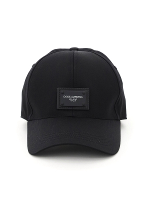 Dolce & Gabbana Logo Patch Baseball Cap