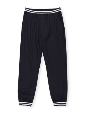 Moncler Enfant Striped Trim Trackpants